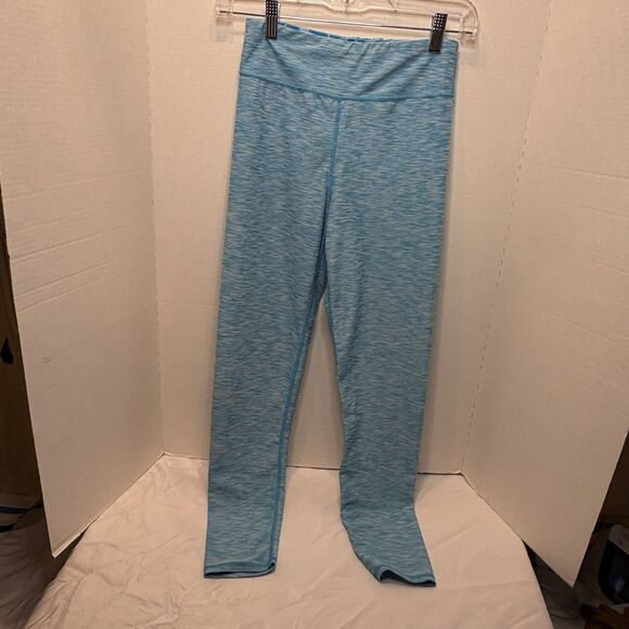 Girl’s Reversible Fila Athletic Leggings Size Large Blue - Picture 1 of 6